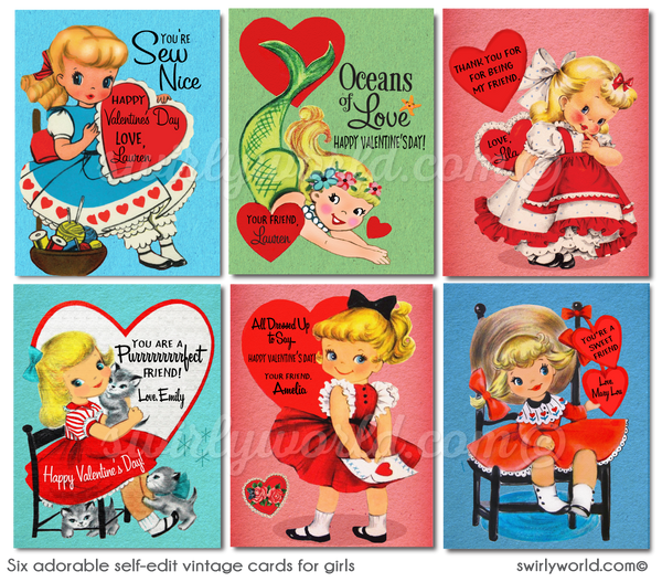 Vintage Valentines Day Cards