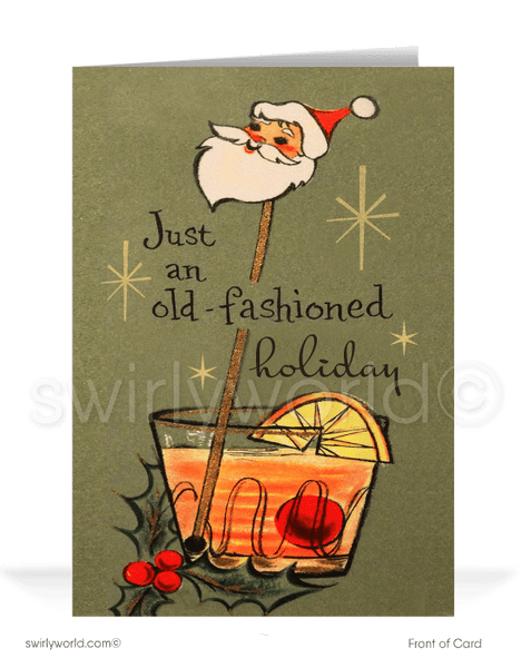 Santa Needs This Christmas Old Fashioned - Cocktail Contessa