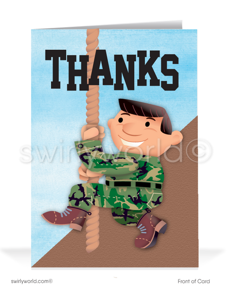 funny soldier cartoon