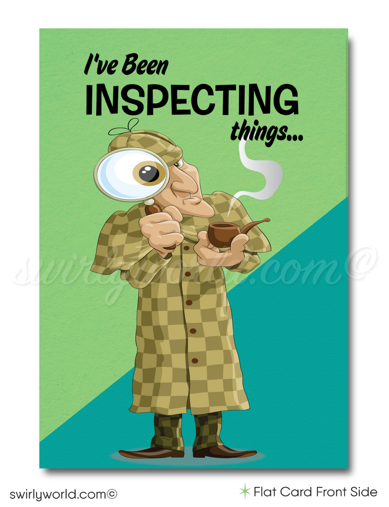 Private Detective Bill Collection Greeting Card Digital Image Download