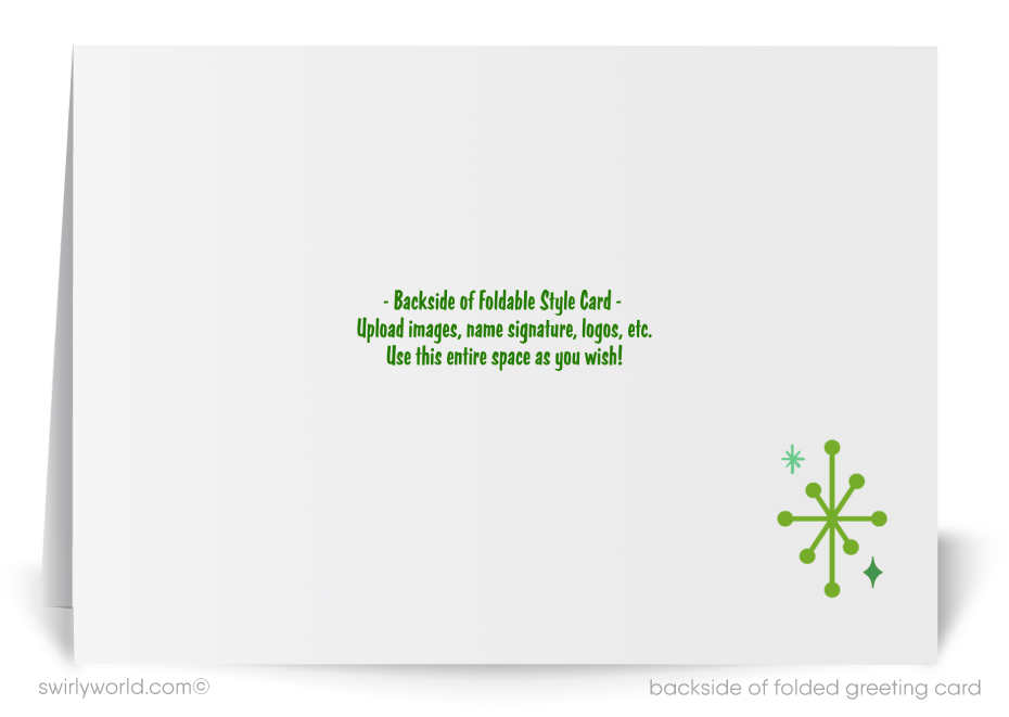 Mid-Century Modern St. Patrick’s Day Greeting Cards – Client Appreciation & Business Connections