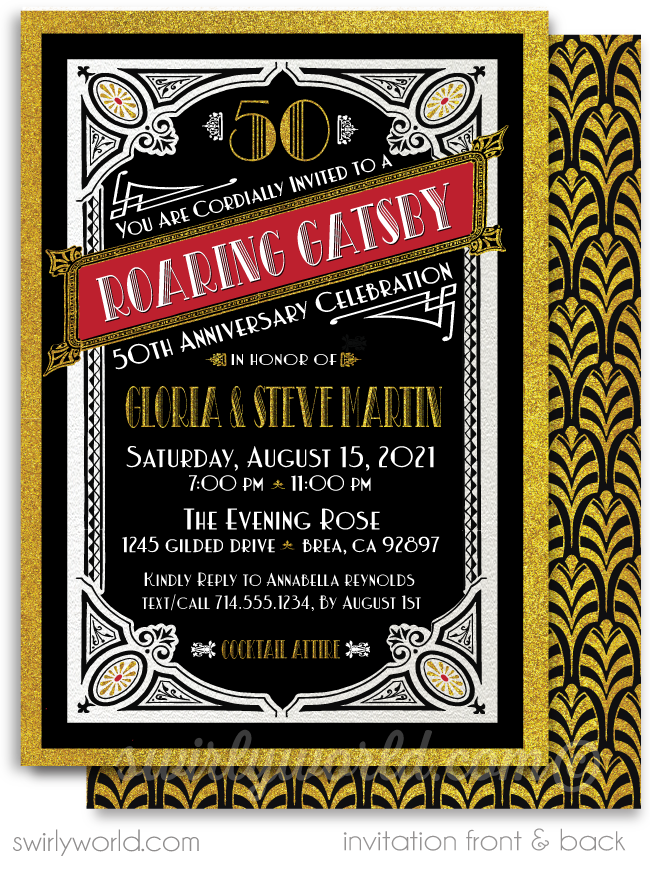 Printable Wedding Sign Party Like Gatsby, Great Gatsby Party Decorations,  Art Deco Wedding, Roaring Twenties Party, Bachelorette Party 