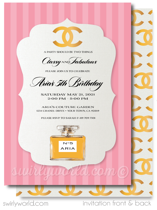 Pin on Chanel Party Ideas